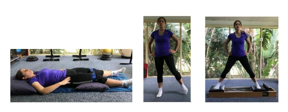 Imagem 4. Progressão de exercício para a musculatura abdutora de quadril. Fonte: Mellor et al., 2018.